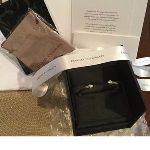 David Yurman Cable Classics Bracelet with 14k, 5mm